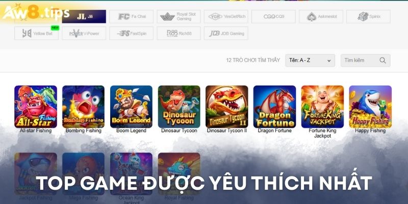 Danh sách game phải thử cho tân binh