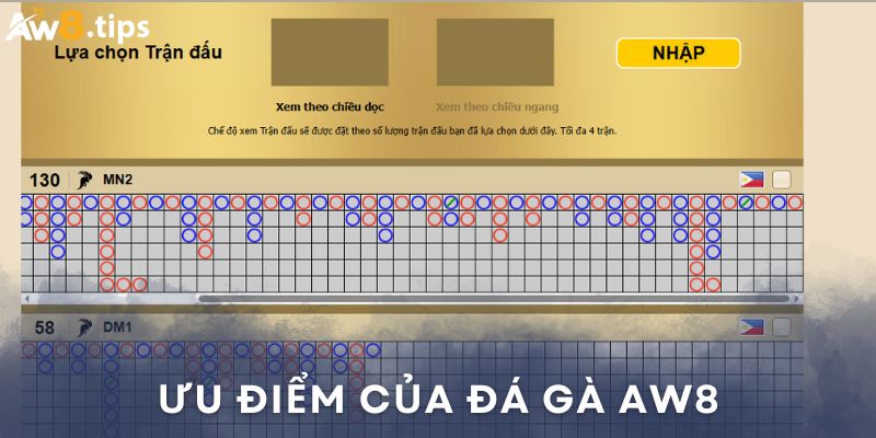 Tổng hợp các ưu điểm làm nên tên tuổi AW8