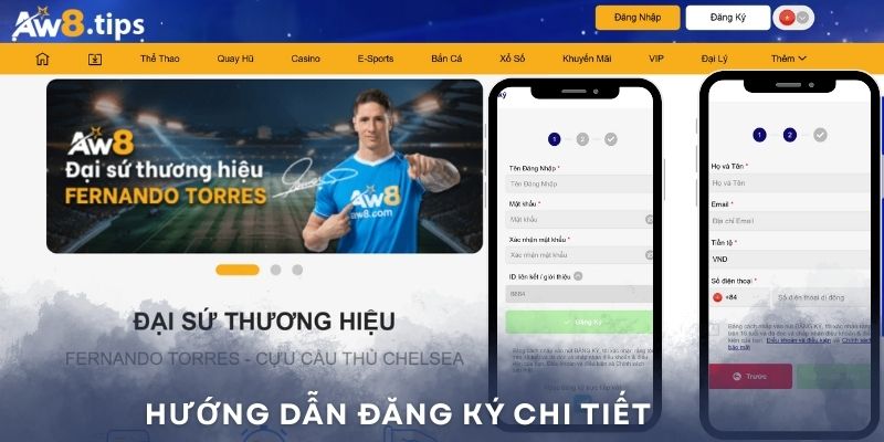 Hướng dẫn đăng ký chi tiết