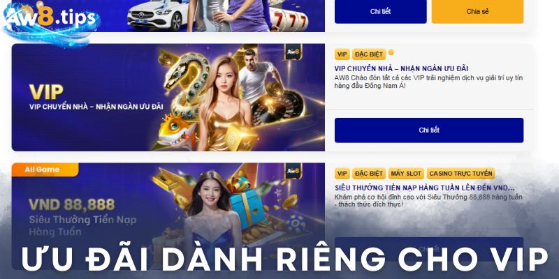 Tham gia chương trình VIP để nhận ưu đãi độc quyền