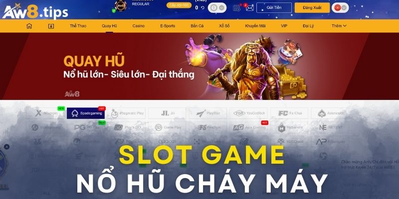 Slot đa dạng chủ đề, chơi mượt trên mọi thiết bị