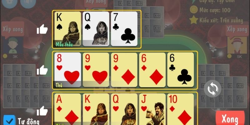 Điểm mạnh của game bài xập xám mang lại