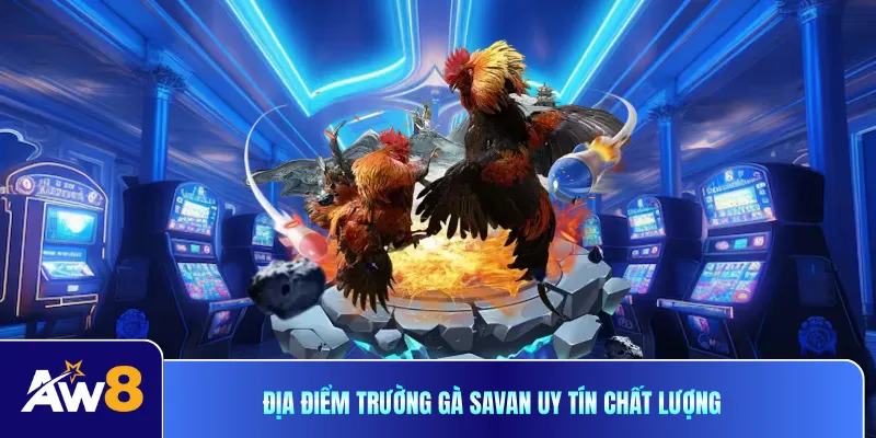 Địa điểm trường gà Savan uy tín chất lượng