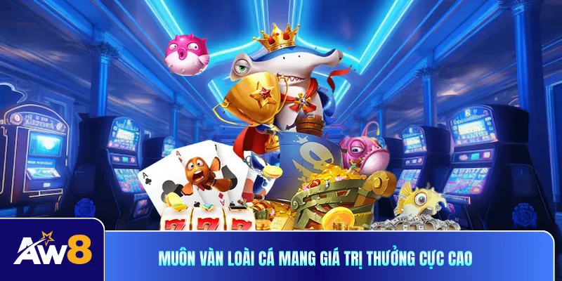 Muôn vàn loài cá mang giá trị thưởng cực cao