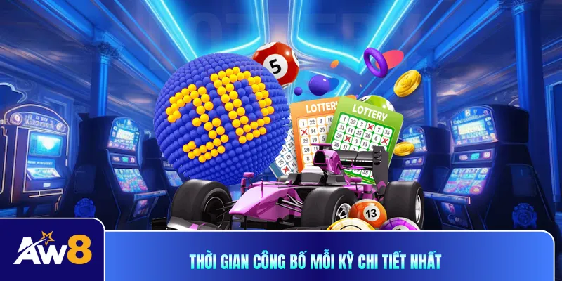 Thời gian công bố mỗi kỳ chi tiết nhất