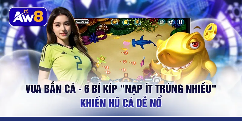 Vua Bắn Cá - 6 Bí Kíp “Nạp Ít Trúng Nhiều” Khiến Hũ Cá Dễ Nổ