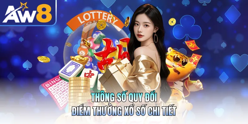 Thông số quy đổi điểm thưởng xổ số chi tiết